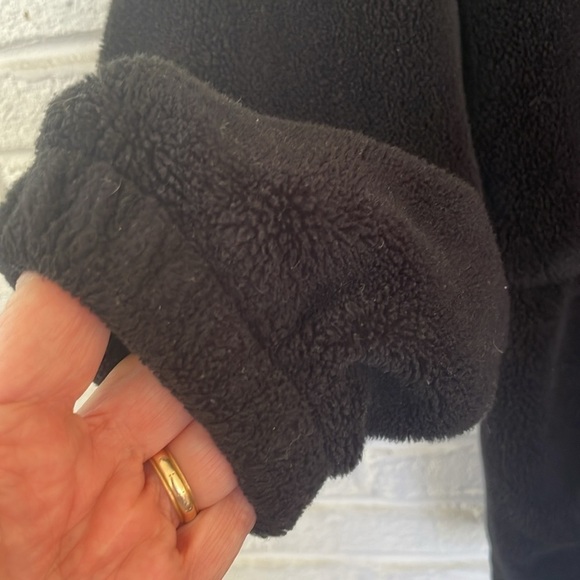 NILS Resort Wear Cozy Black Plush Teddy  Coat - Picture 8 of 12